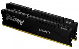 Pamięć DDR5 Fury Beast 32GB(2*16GB)/5600 CL36 czarna