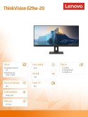 Monitor 29.0 ThinkVision E29w-20 WLED LCD 62CEGAT3EU