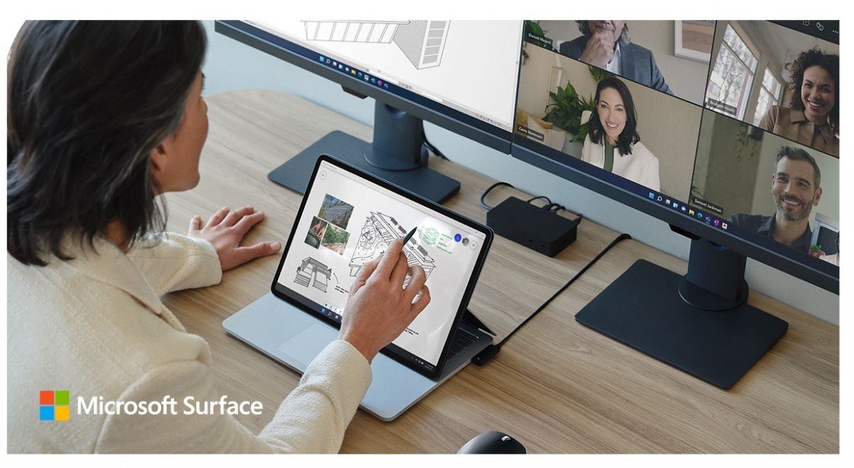 Surface Laptop Studio Win11Pro i7-11370H/32GB/2TB/RTX3050Ti 4GB/14.4 cala Commercial Platinum AI5-00009