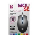 Mysz gamingowa DOT MB-986 optyczna 7 kolorów 1000dpi 4P