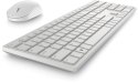 Zestaw bezprzewodowy klawiatura + mysz KM5221W biały