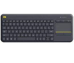 K400 Plus Wireless Touch Keyboard Czarna