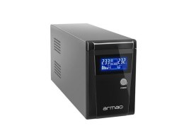 Zasilacz awaryjny Armac Line-In 650VA Office Pure Sine Wave LCD2 230v pl metalowa oudowa