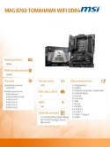 Płyta główna MAG B760 TOMAHAWK WIFI DDR4 s1700 4DDR4 ATX