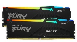 Pamięć DDR5 Fury Beast Black RGB 64GB(2*32GB)/5600 CL36 EXPO