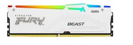 Pamięć DDR5 Fury Beast RGB 64GB(2*32GB)/5200 CL36 Biała