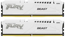 Pamieć DDR5 Fury Beast White 32GB(2*16GB)/6000 CL36