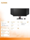 Monitor BENQ XL2566K LED 360Hz/FullHD/HDMI/GAMING