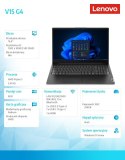 Laptop V15 G4 82YU00UNPB W11Home 7320U/8GB/256GB/AMD Radeon/15.6 FHD/Black/3YRS OS