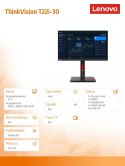 Monitor 21.5 cala ThinkVision T22i-30 WLED LCD 63B0MAT6EU