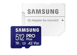 Karta pamięci microSD PRO+ MD-MD512SA/EU + adapter