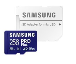 Karta pamięci microSD PRO Plus MD-MD256SA/EU + adapter