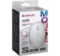 Mysz bezprzewodowa silent click AURIS MB-027 800/1200/1600 DPI biała