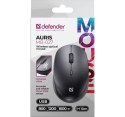 Mysz bezprzewodowa silent click AURIS MB-027 800/1200/1600 DPI czarna