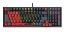 Klawiatura mechaniczna Bloody S98 USB Sports Red (BLMS Red Switches)