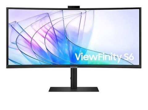 Monitor 34 cale LS34C652VAUXEN VA 3440x1440 UWQHD 21:9 1xHDMI 1xDP 1xUSB-C (90W) 2xUSB 3.0 LAN (RJ45) 5ms HAS Webcam głośniki za