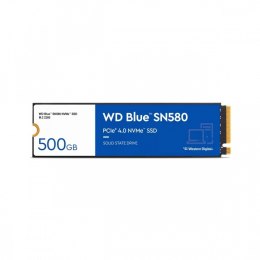 Dysk SSD WD Blue 500GB SN580 NVMe M.2 PCIe Gen4 2280