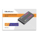 Obudowa | kieszeń na dysk M.2 SSD | SATA | NVMe | RGB LED | USB-C| 4TB
