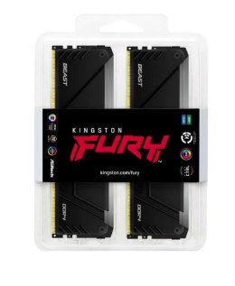 Pamięć DDR4 Fury Beast RGB 64GB(4*16GB)/3600 CL18