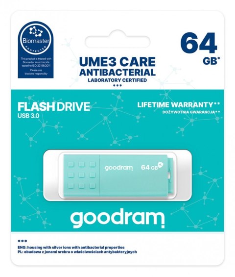 Pendrive UME3 Care 64GB USB 3.0